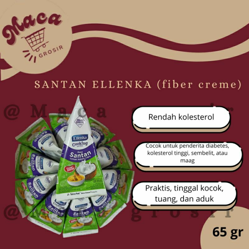 

Santan Ellenka 65ml (fiber creme)