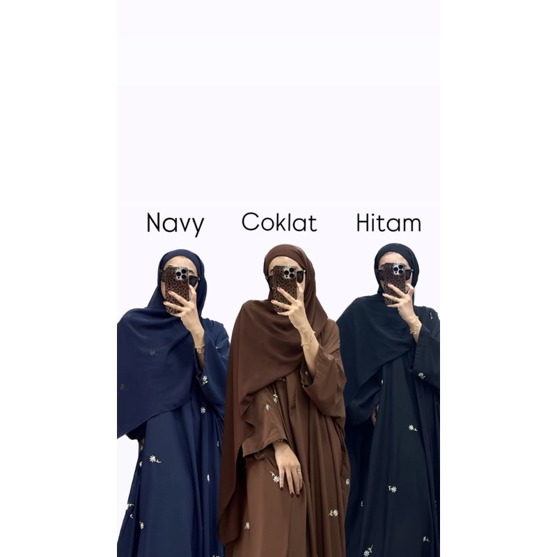 Abaya tsamara (abaya set pashmina) by elee.id