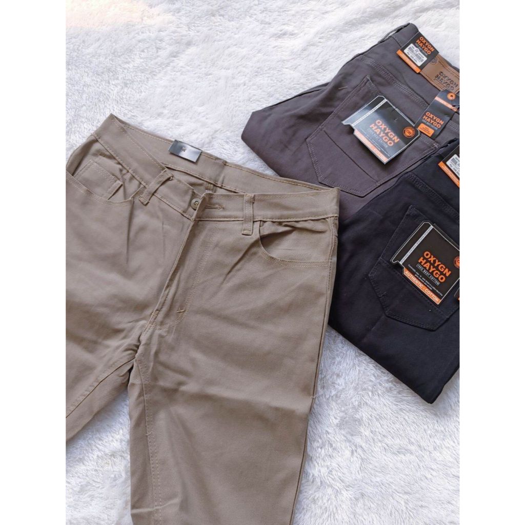 Celana Panjang OxygenHugo Pria Dewasa Terbaru Outfit Pria Kekinian Baby Canvas