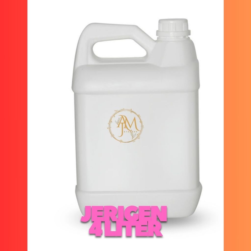 Jerigen 4 Liter  - Jerigen Bekas - Botol Derigen - Jerigen Bekas Bersih Murah