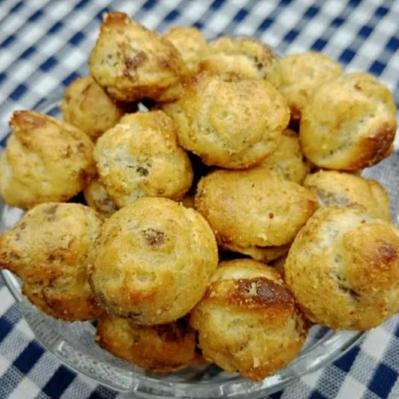 

Soes Cokelat/Sus Kering Isi Cokelat Netto 300 Gram