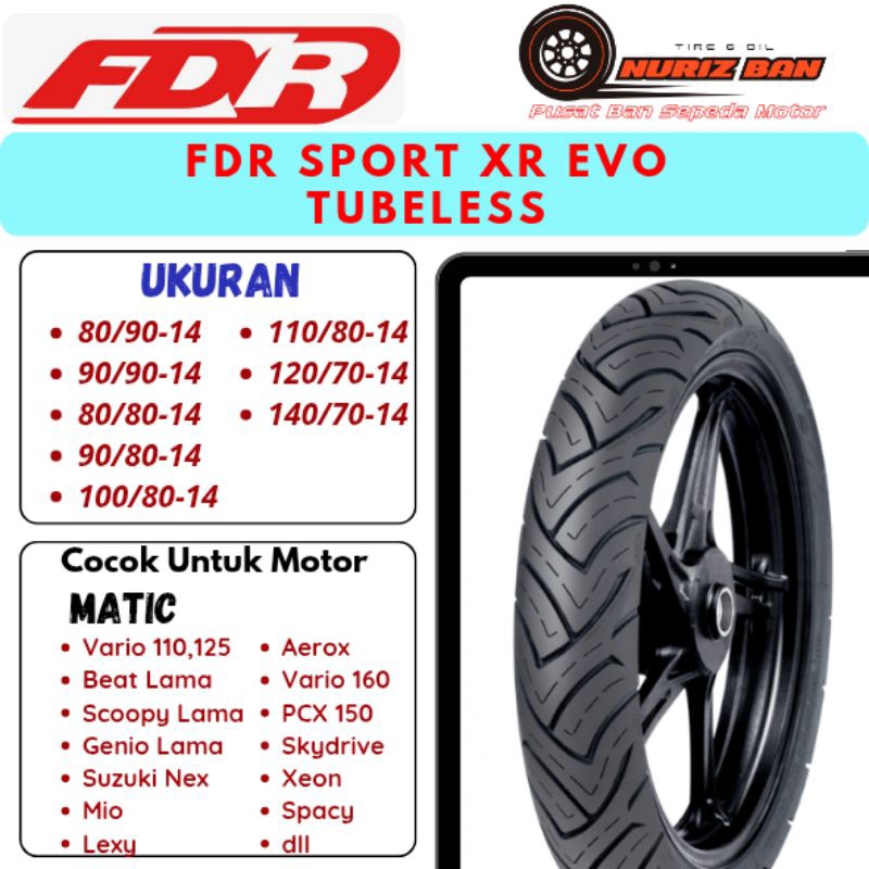 FDR Sport XR Evo Ring 14 Tubeless