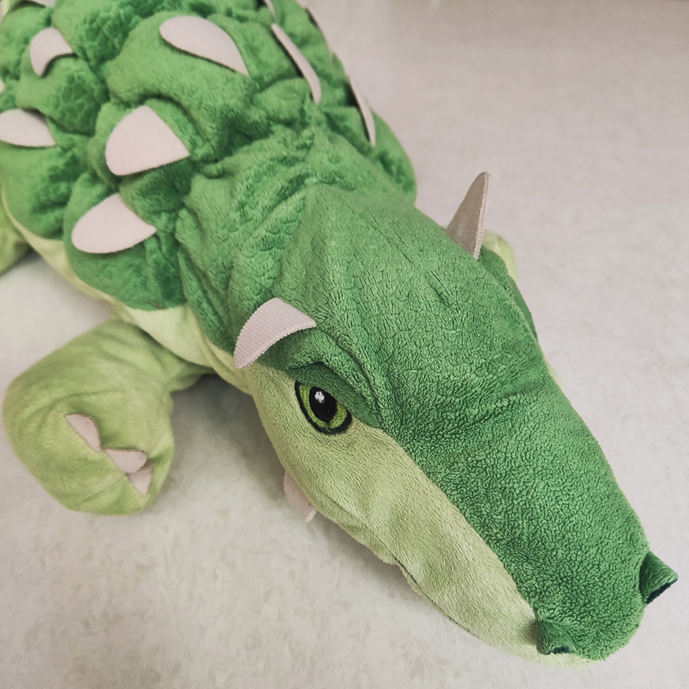 PRELOVED MAINAN BONEKA ANAK IKEA SOFT ANKYLOSAURUS HIJAU JATTELIK