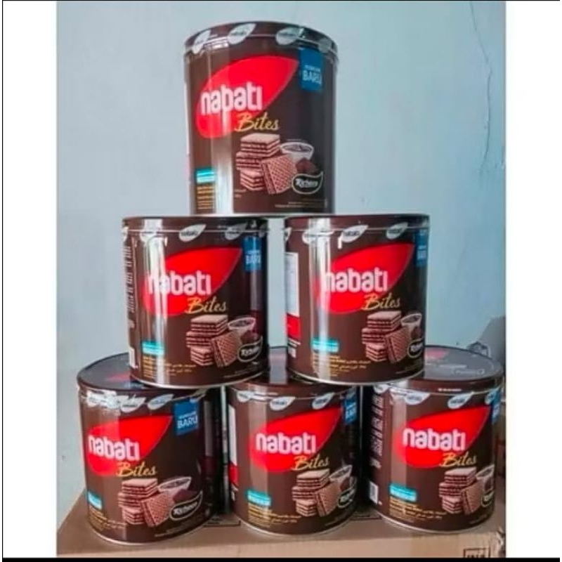 

Nabati Wafer Kaleng 1 Dus isi 6