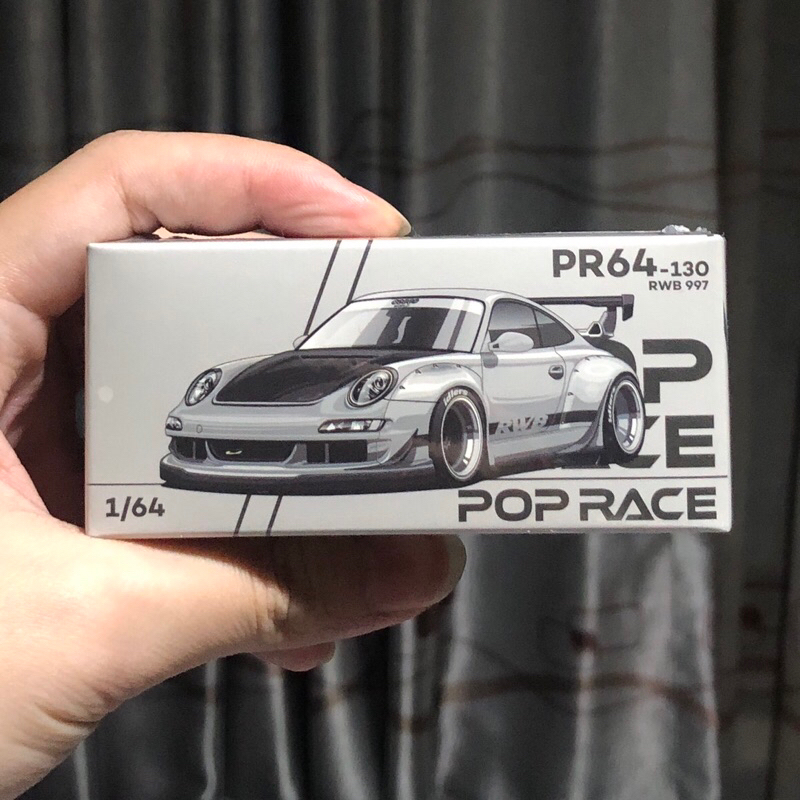 Pop Race RWB 997 Silver