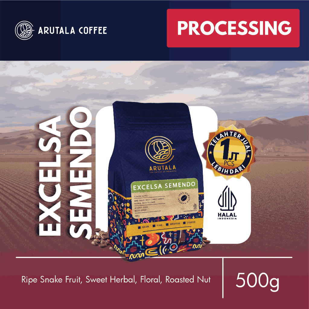 

ARUTALA Kopi Excelsa Semendo 500 gram