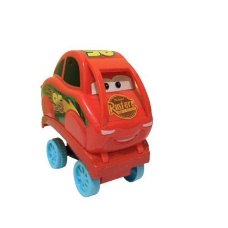 mainan mobil cars 3 lightning McQueen mobil guling