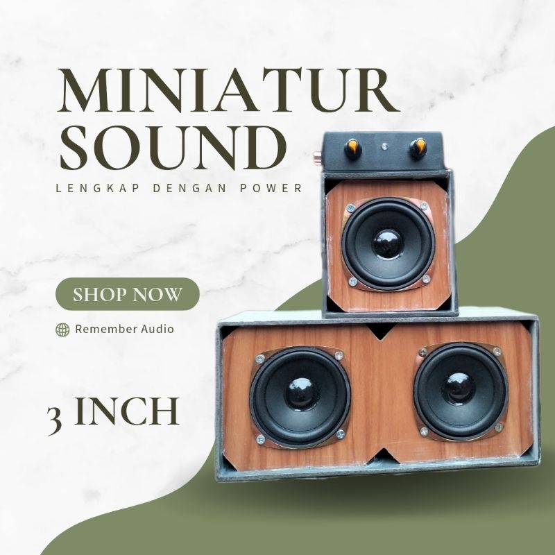 Miniatur Sound Siap Bunyi