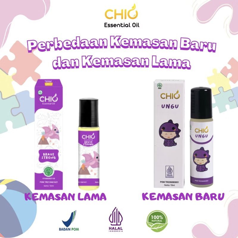 Chio Baby Roll On Immune Booster Essential Oil Baby and Kid Untuk Anak Usia 0-12 Tahun 10ml