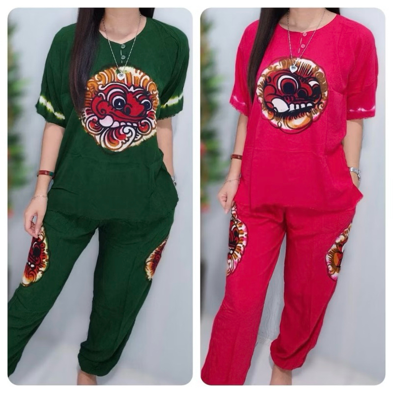 BAJU BARONG DEWASA/BAJU SETELAN PRIA WANITA KHAS BALI