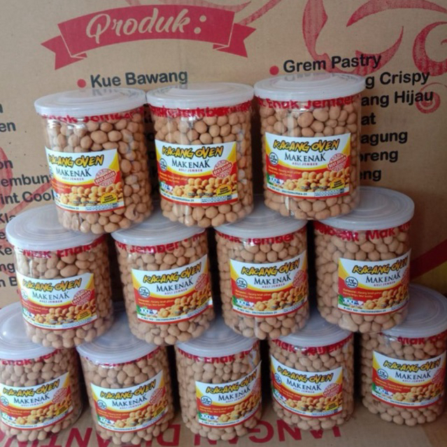 

Kacang Oven Mak Enak Asli Jember 320gr