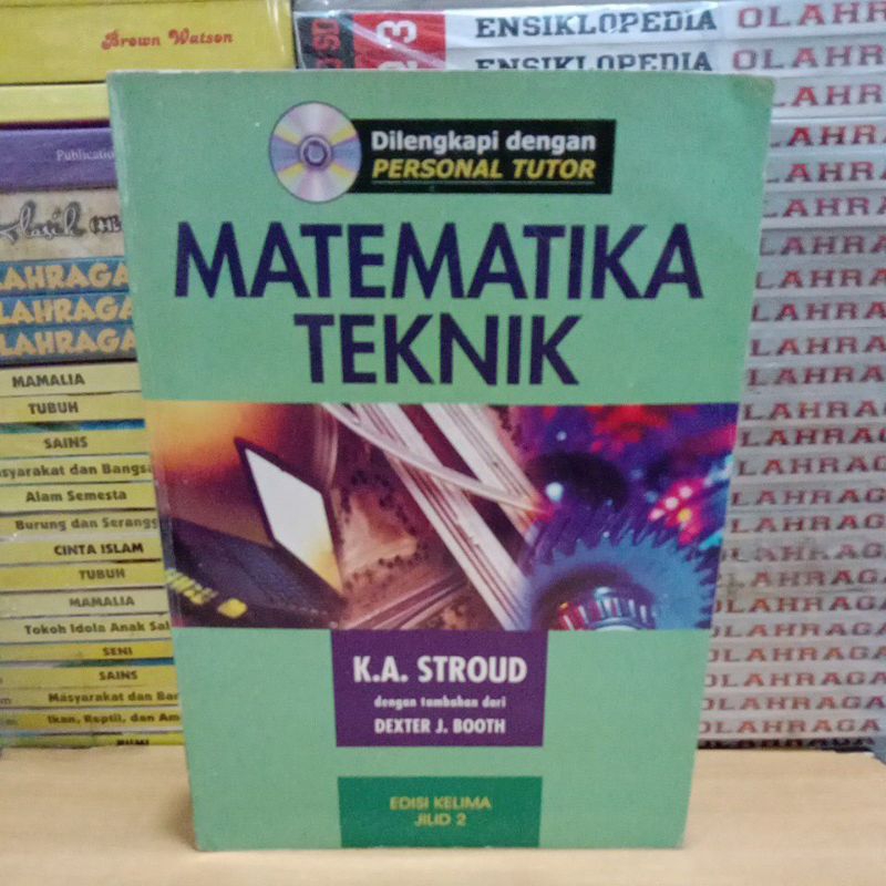 Buku Original MATEMATIKA TEKNIK EDISI KELIMA JILID 2 Erlangga