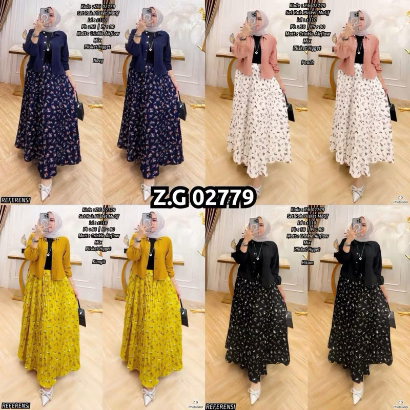 ONE SET DINA ROK PLISKET
