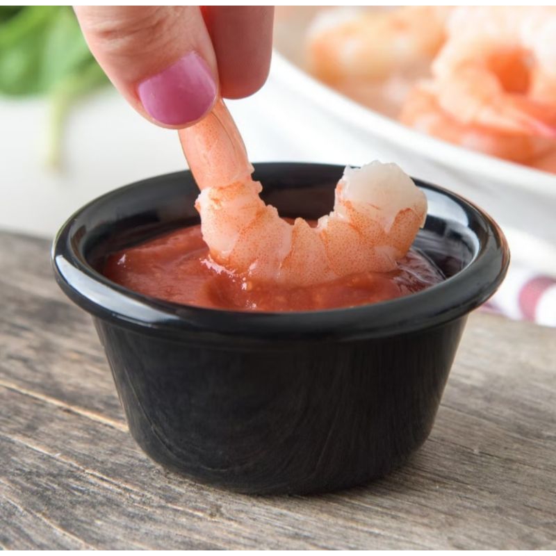 (3 Pcs) Tempat sambal / mangkok saus kecil melamin ramekin bowl horeka golden dragon