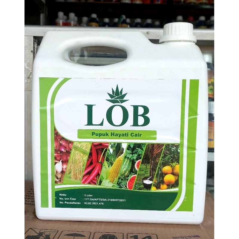 Pupuk Organik Cair LOB Kemasan 5 Liter