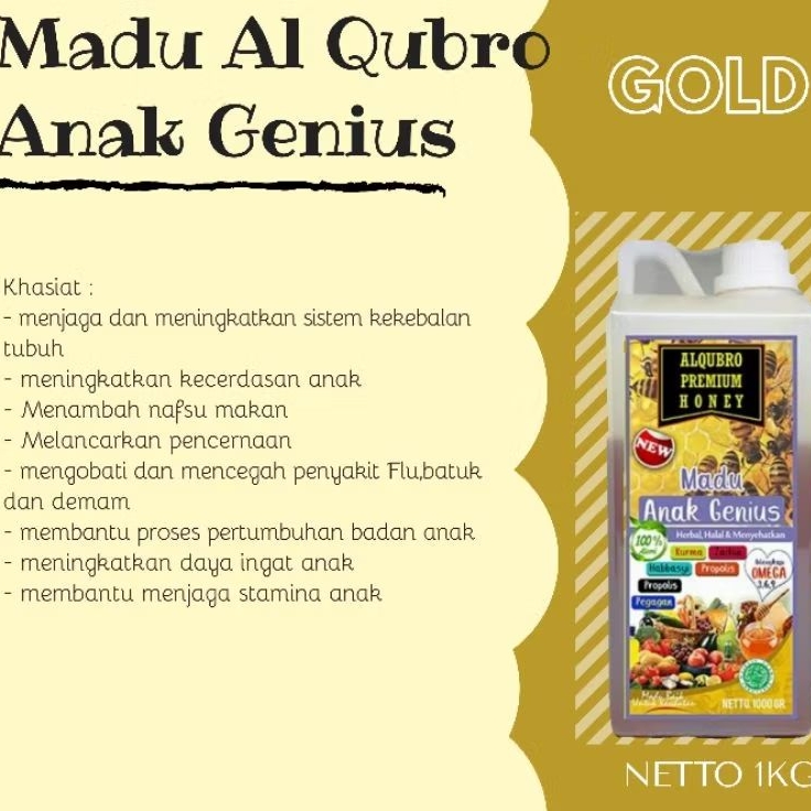 

Madu Premium Anak Genius Al Qubro
