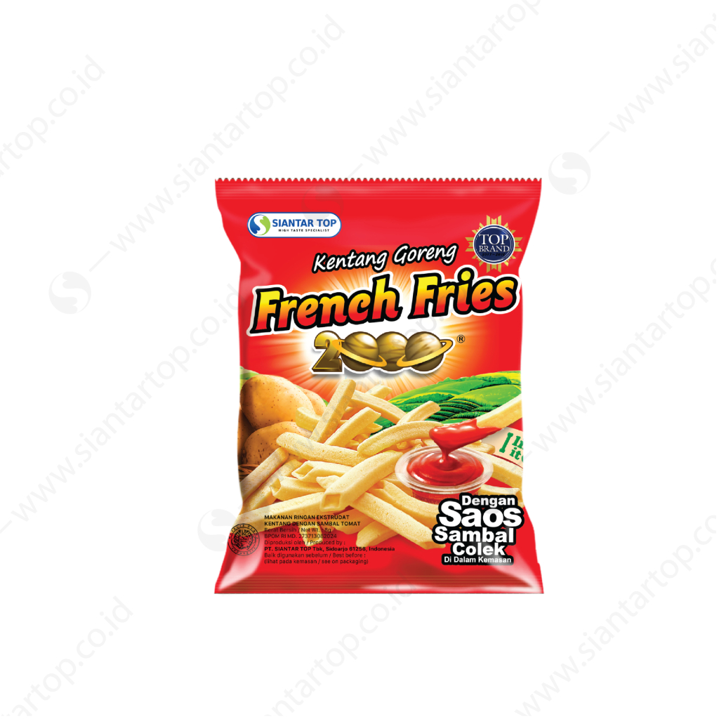 

Siantar Top French Fries Premium 2000 Snack Kentang