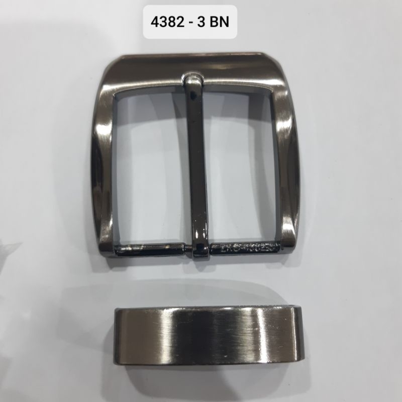 Kepala sabuk/ Kepala Gesper KG 4382 - 3 BN + Ring @12pcs