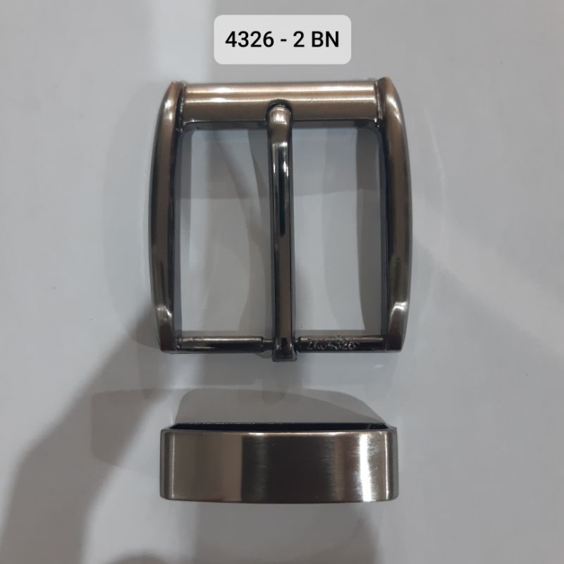 Kepala sabuk/ Kepala Gesper KG 4326 - 2 BN + Ring @12pcs