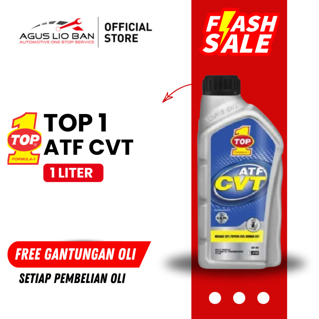 Agus Lio Ban - Oli Mobil Transmisi Matic TOP 1 ATF CVT LITER
