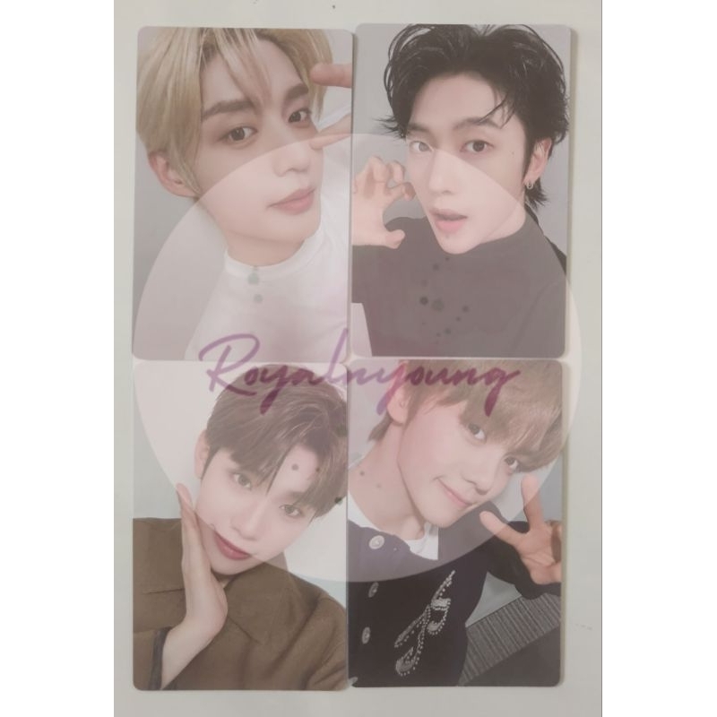 Photocard PC ZB1 Zerobaseone Season's Greeting SG 2025 - Our Season Tin Rusk Jiwoong Matthew Taerae 