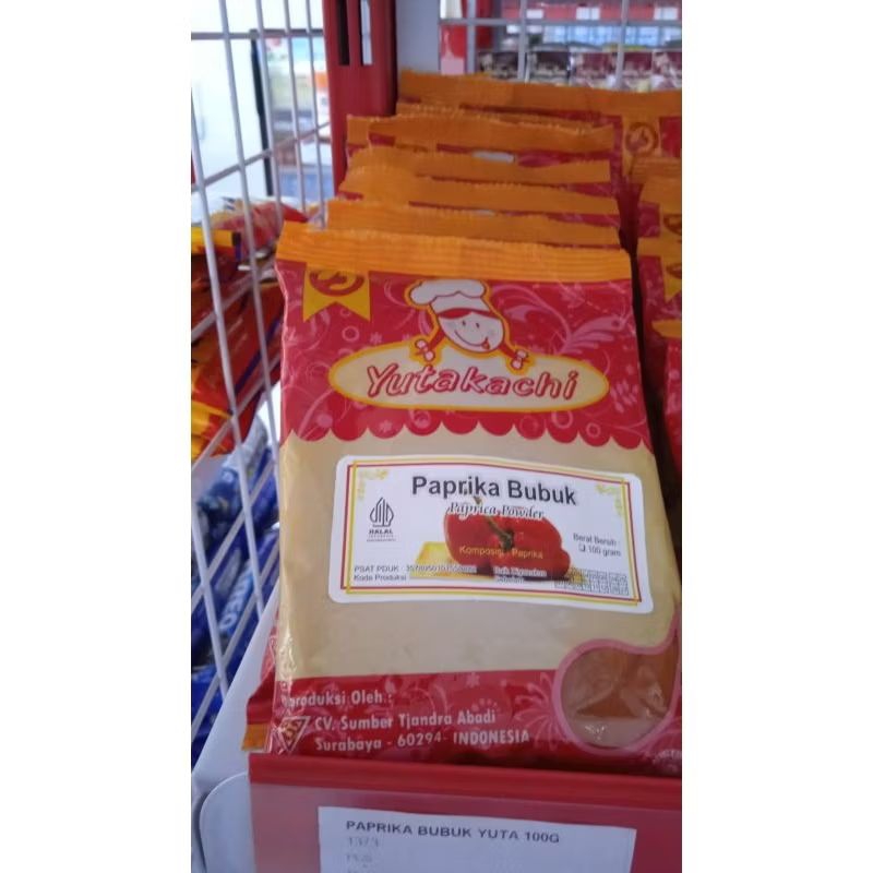 

Yutakachi Paprika Bubuk / Paprica Powder 100gr