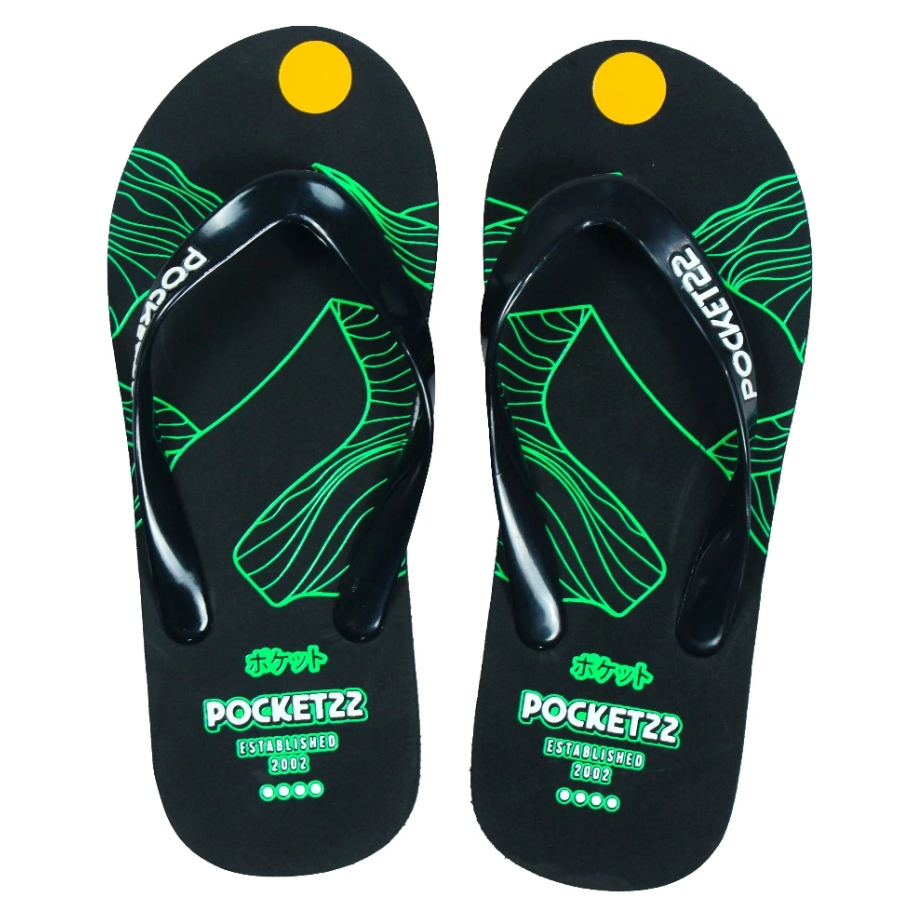 SANDAL POCKET22 TRUST HITAM - SANDAL DEWASA - SANDAL PRIA - SANDAL DISTRO ORIGINAL