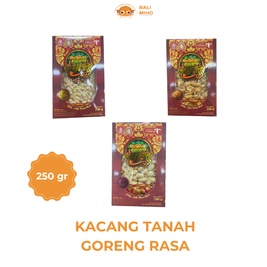 

Kacang Tanah Goreng Ajik Krisna 250 gram - Kacang Bali - Kacang Rasa - Oleh oleh khas Bali - Kacang Tanah - Kacang Tanah Rasa - Kacang Tanah 250 g - Kacang Kapri - Kacang Khas Bali