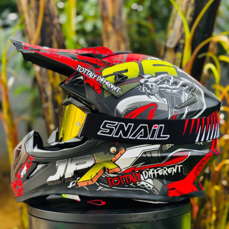 Helm JPX Cross X16 Black Doff
