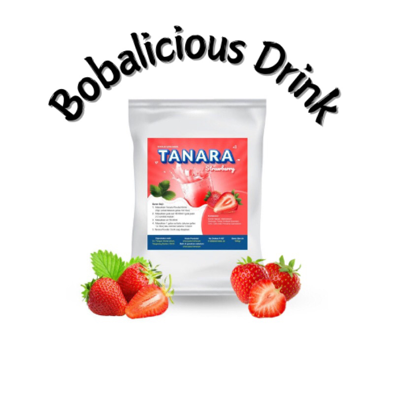 

Bubuk Tanara Strawberry 1kg-bubuk minuman