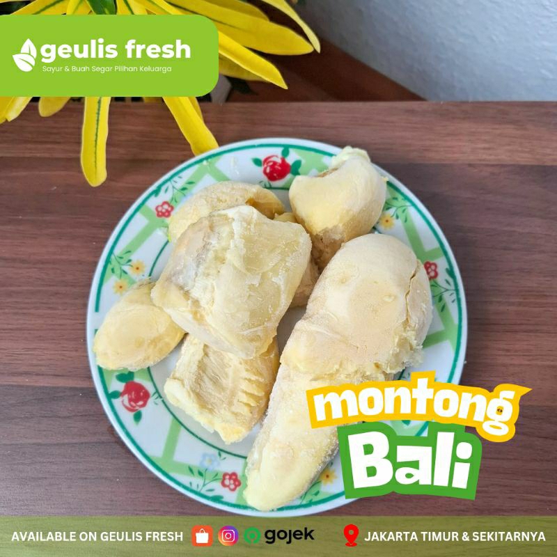 

Durian Montong Bali Frozen | 500gr Buah Segar Jakarta Timur Geulis Fresh