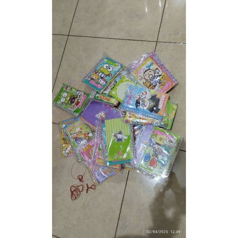 

oketoys buku memo anak buku tulis ring binder