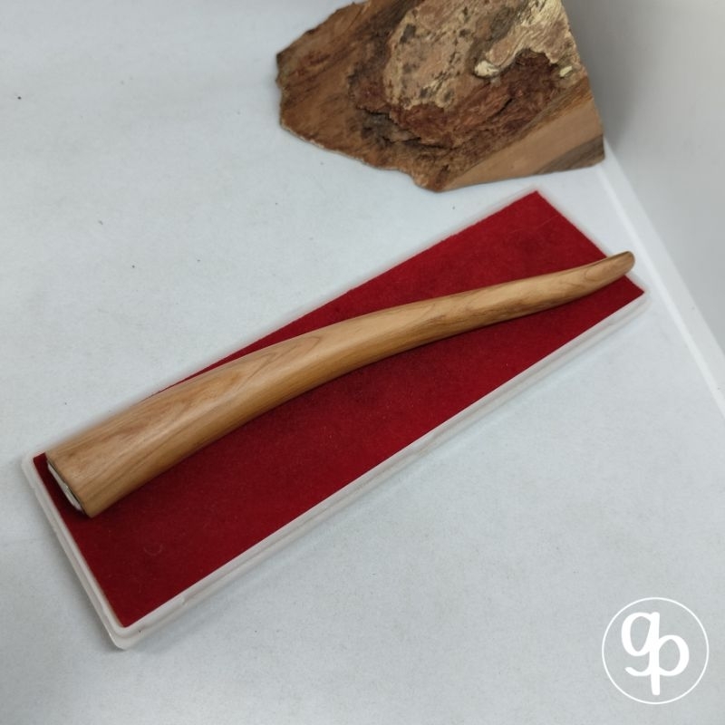 Pipa once / once cangklong / pipa rokok / padutan kayu Cendana wangi model lengkung