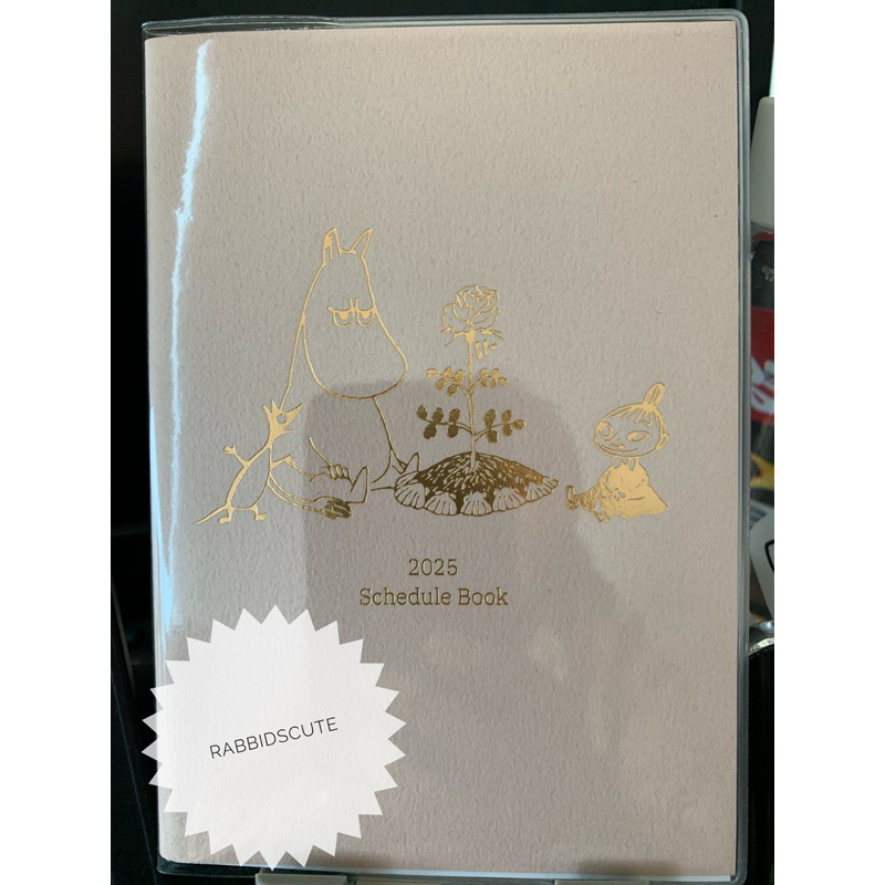 

SALE-2025 Notebook, Moomin A6, Monthly Diary, Little Me & Moomin