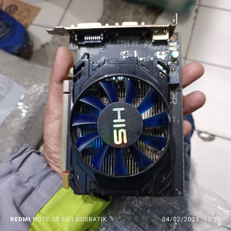 vga card pci express 2gb ddr5 128bit ati radeon R7 250 bekas HIS