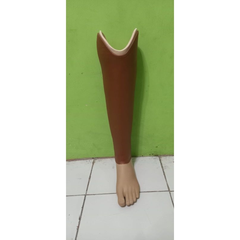 kaki palsu bawah lutut lokal telapak import (MURAH)