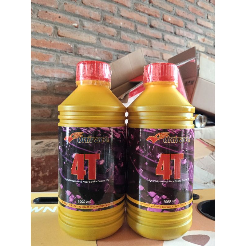 Oli Mesin UNIRACE 4T 1L | OLI MESIN UNIRACE ORIGINAL
