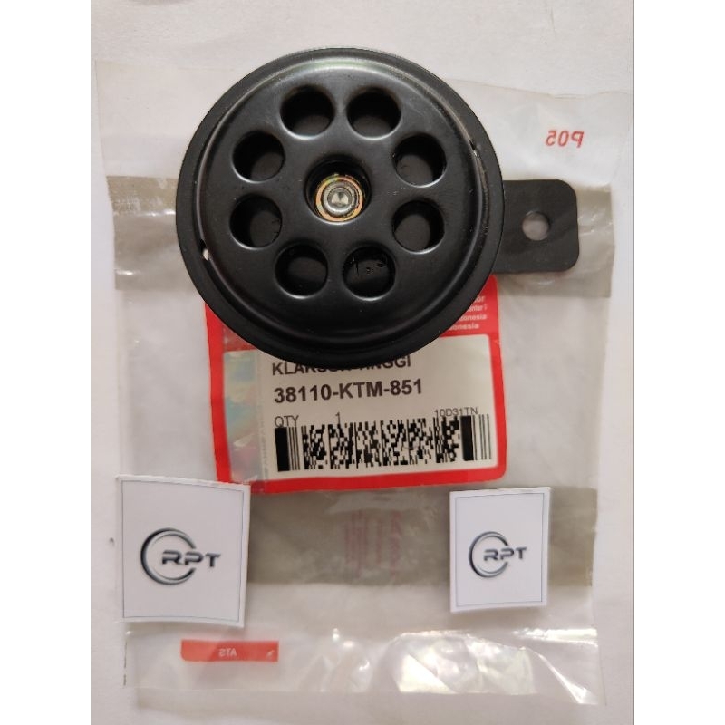 klakson motor klakson Honda elektrik horn 12v universal untuk semua jenis motor Honda beat Vario Sco