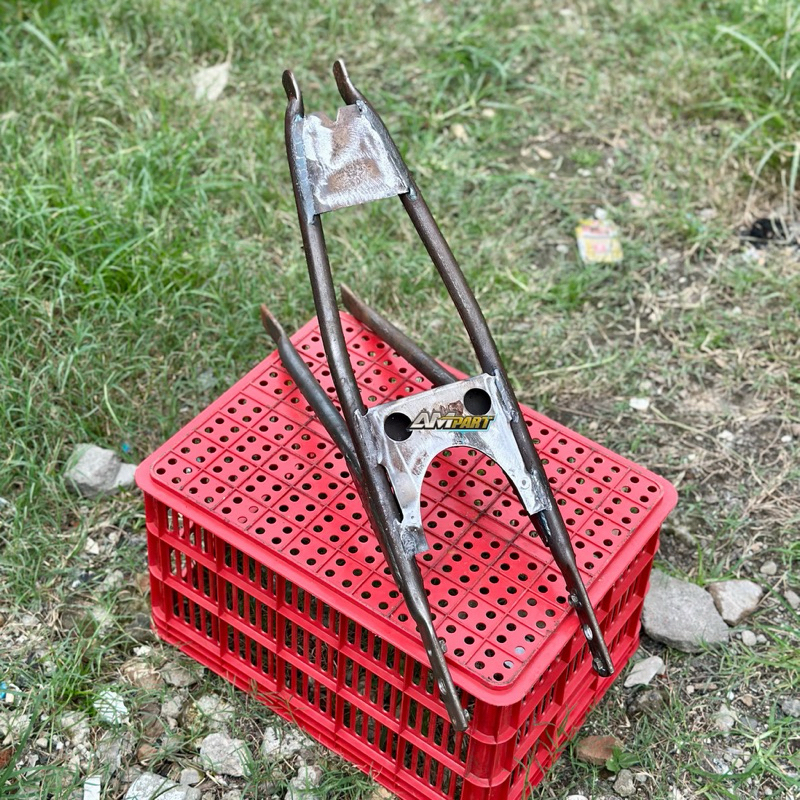 BUNTUTAN CB GL100 MJS / SAMBUNGAN RANGKA CB MJS NGANJUK SET MANISAN RANGKA CB