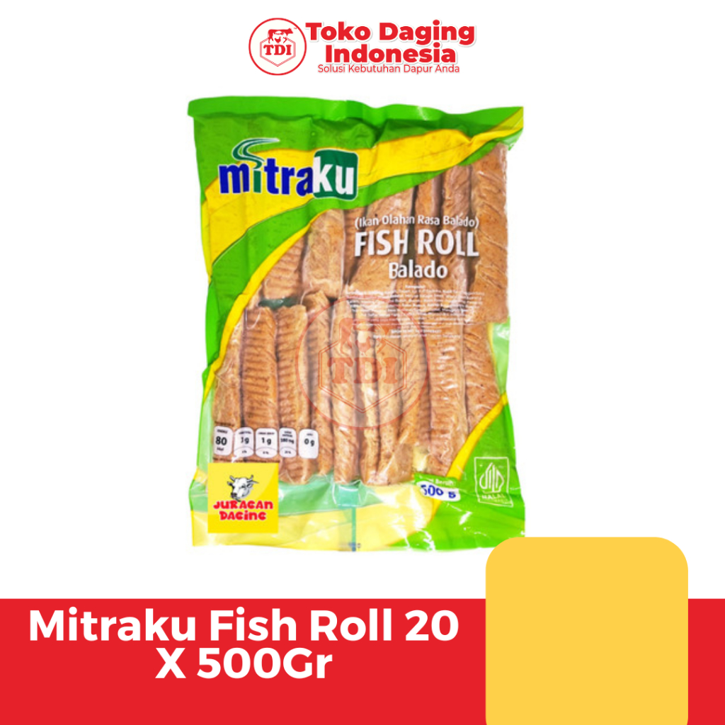 

Mitraku Fish Roll 20 X 500Gr