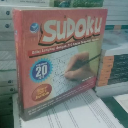 BUKU SUDOKU EDISI PENGKAP DENGAN 270 TEKA TEKI SUDOKU