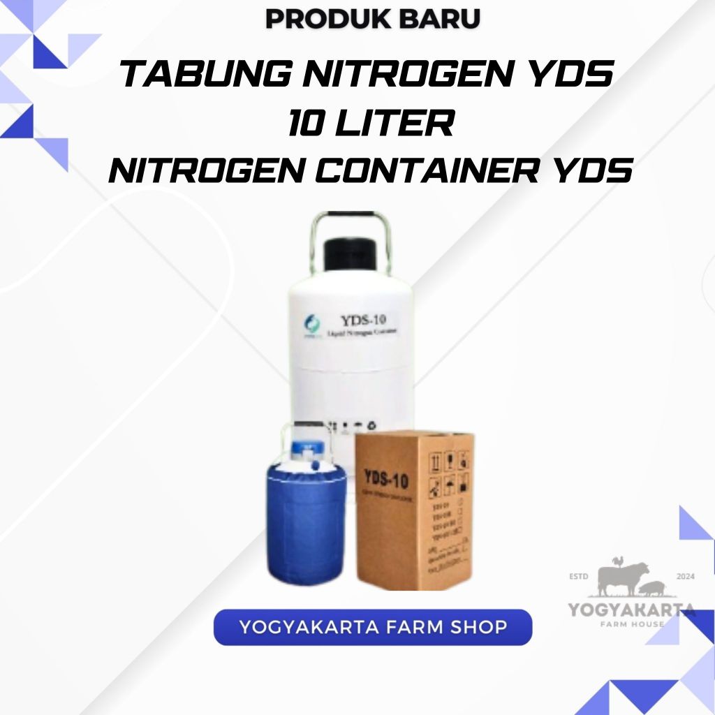 Kontainer Nitrogen 10 Liter - YDS 10 Tabung Nitrogen Container