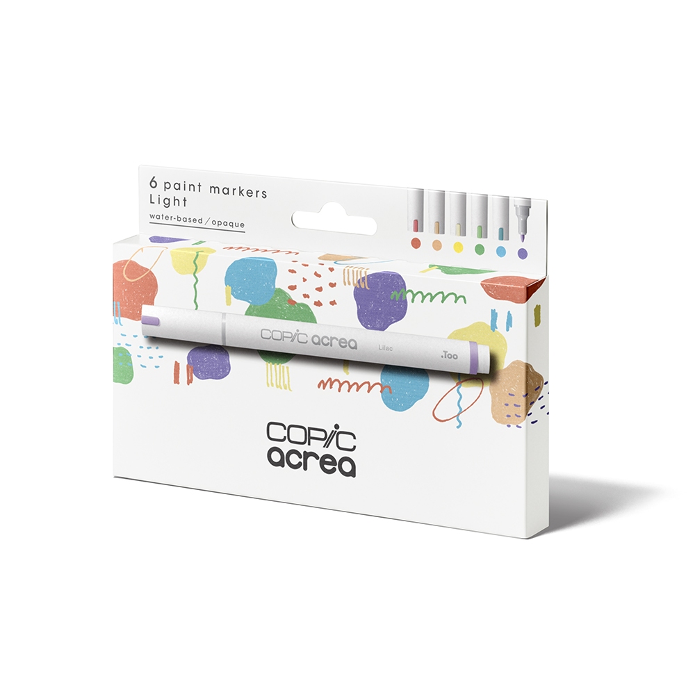 

Copic Acrea 6 Colors Set Light