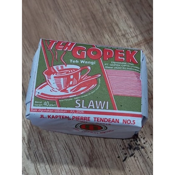 

TEH GOPEK 40GR