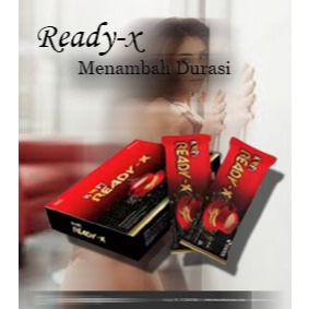 

Ready-X Minum Sekali Kuat Sampe Pagi (Menambah Durasi) 1 Box 5 Saset