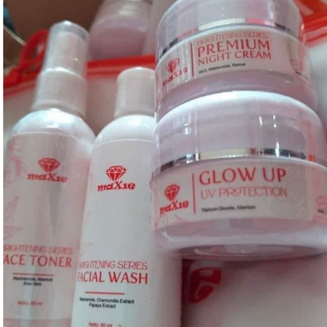 Cream MAXIE Glow Skincare Kemasan Baru BPOM