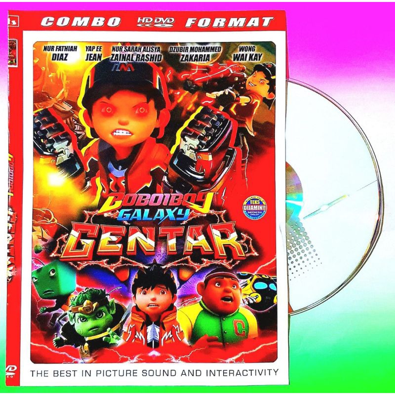 KASET VIDEO FILM KARTUN ANAK - FILM BOBOIBOY GALAXY GENTAR - FILM BOBOIBOY TERBARU