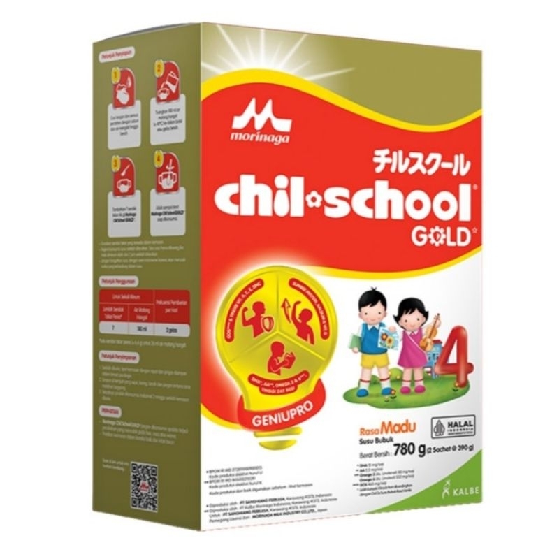 

Morinaga Chil School 4 Susu Pertumbuhan Anak 3-12 Tahun - Madu 780gr