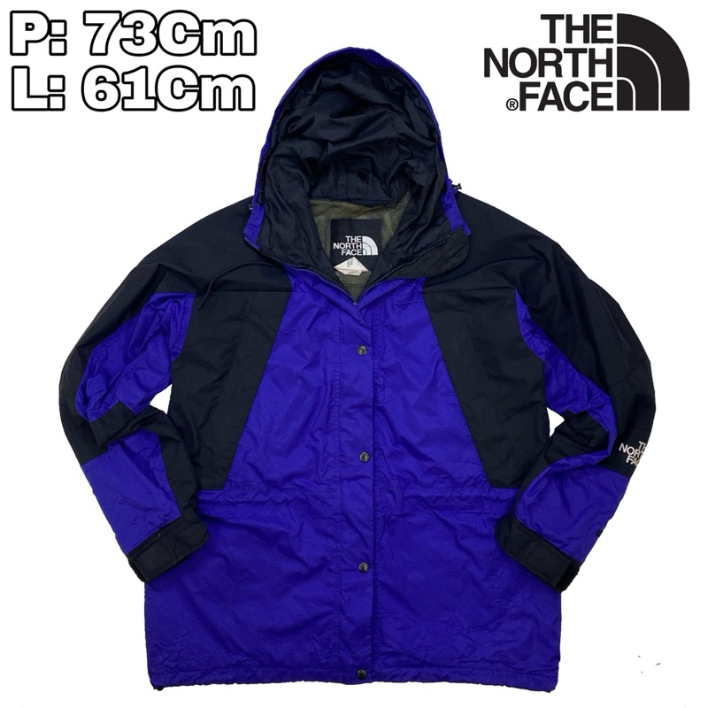 J80 Jaket Outdoor TNF The North Face 90s Goretex  Vintage Colorblock Hiking Pendaki Gunung
