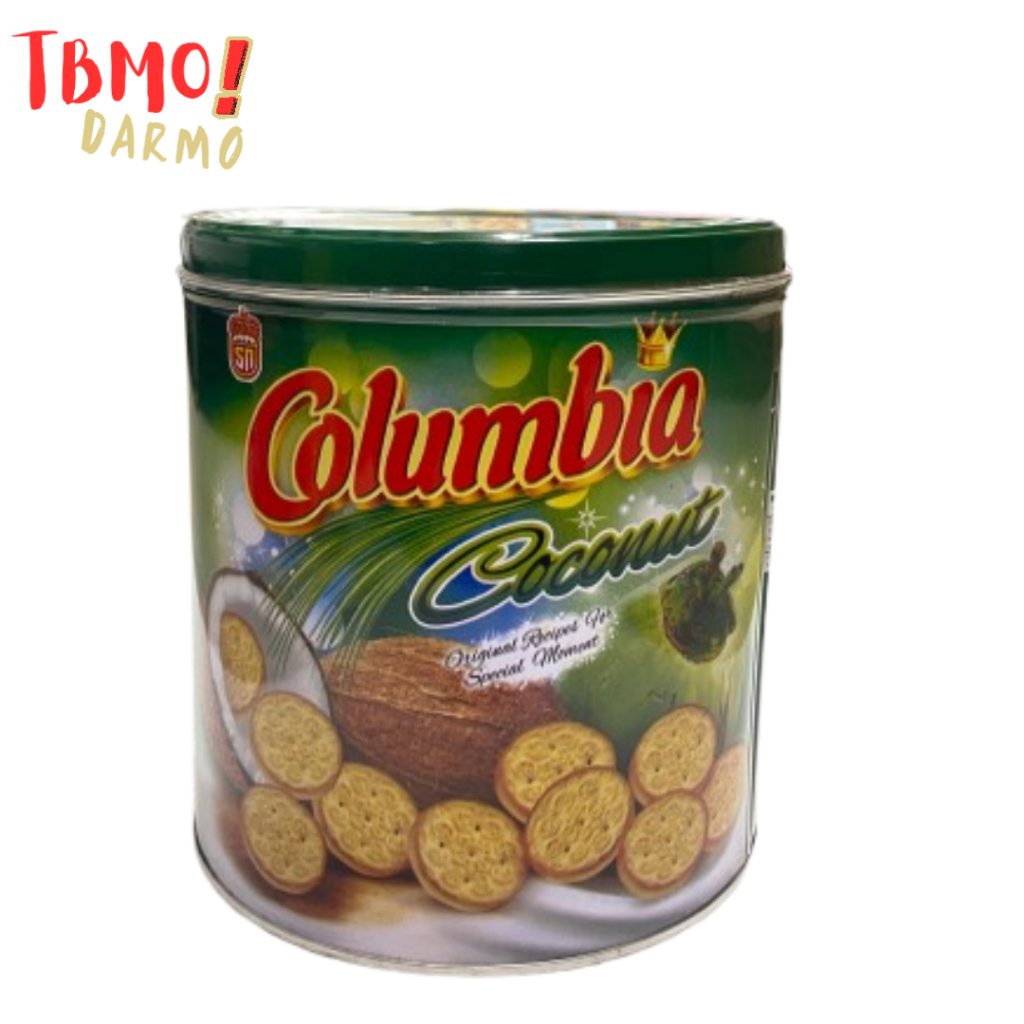 

TBMODARMO BISKUIT COLUMBIA RASA KELAPA IN TIN 300GR